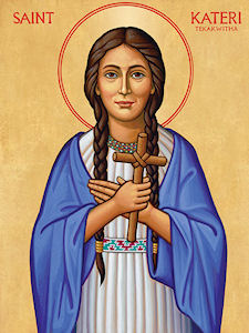 St Kateri Tekakwitha