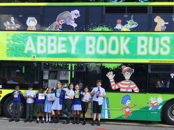 Abbey Book Bus gets a Makeover