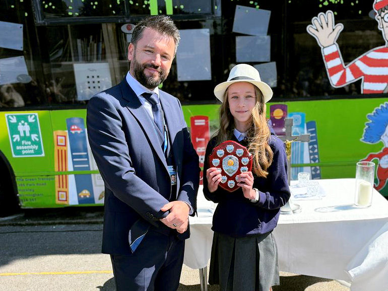 Crombie Shield for Maths winner