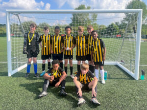 Our winning Years 5/6 football team