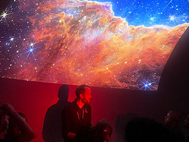 Years 5 and the Interactive Planetarium