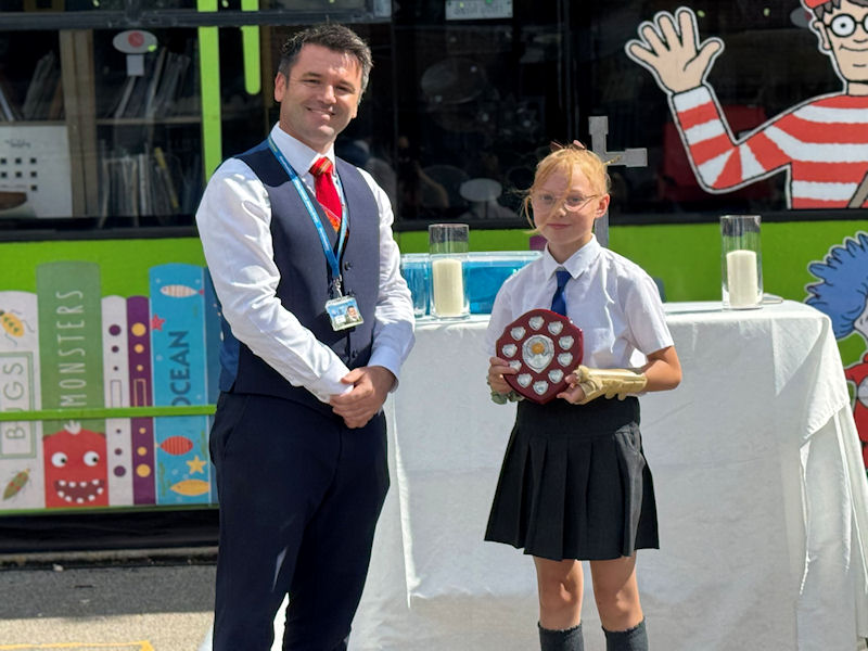 Crombie Shield for Maths winner