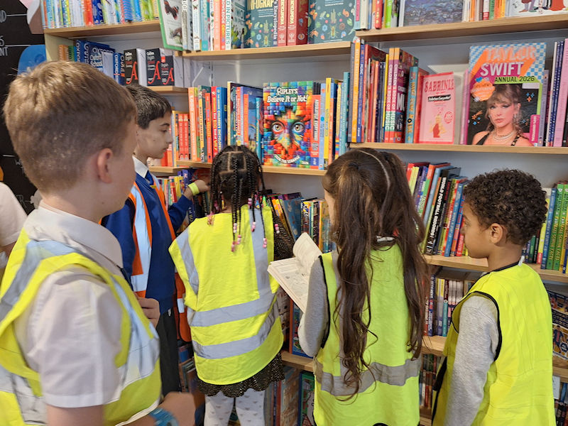 Librarians trip to Waterstones