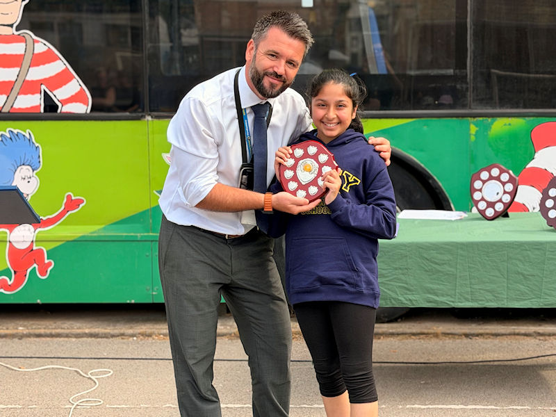 Crombie Shield for Maths winner